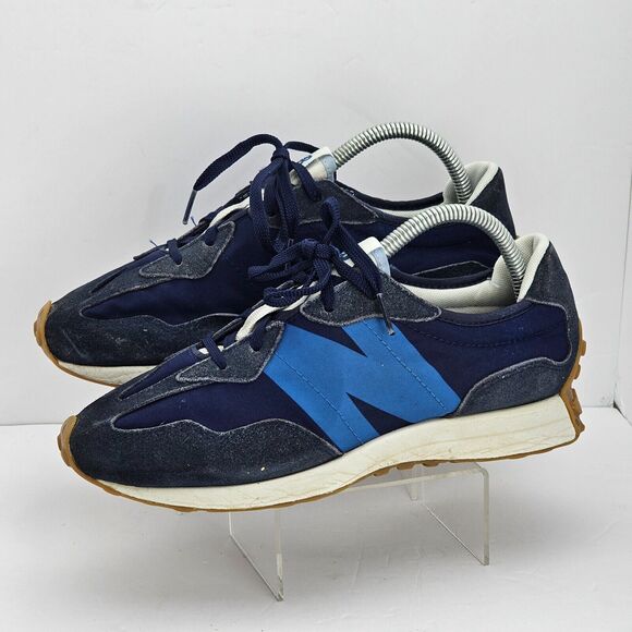 New Balance 327 Men's 6 Blue Sneaker Athletic Running Shoes - Picture 1 of 13